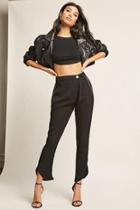 Forever21 Crossover Drop-crotch Pants