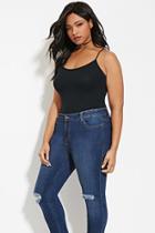 Forever21 Plus Women's  Plus Size Cotton-blend Cami