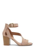 Forever21 Qupid Cutout Ankle-strap Heels