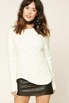Forever21 Contemporary Cable-knit Sweater