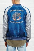 21 Men Men's  Blue & Grey Break Or Bust Souvenir Jacket