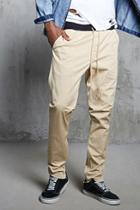 Forever21 Ankle-zip Cotton Pants