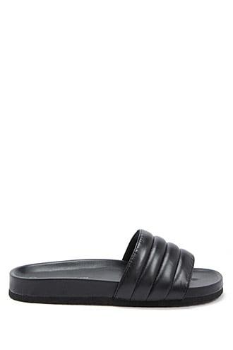 Forever21 Quilted Slide Sandals