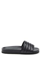 Forever21 Quilted Slide Sandals