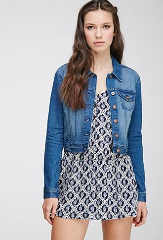 Forever21 Faded Denim Jacket
