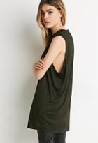 Forever21 Longline Space Dye Top