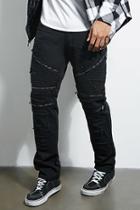 Forever21 Victorious Slim-fit Moto Jeans
