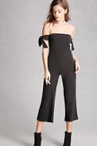 Forever21 Off-the-shoulder Jumpsuit