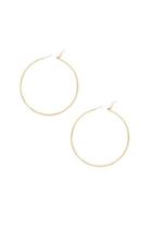 Forever21 Large High-polish Hoop Earrings