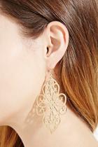 Forever21 Ornate Drop Earrings