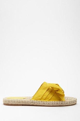Forever21 Bow Espadrille Slides