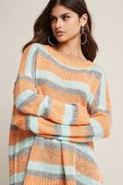 Forever21 Multistripe Knit Sweater