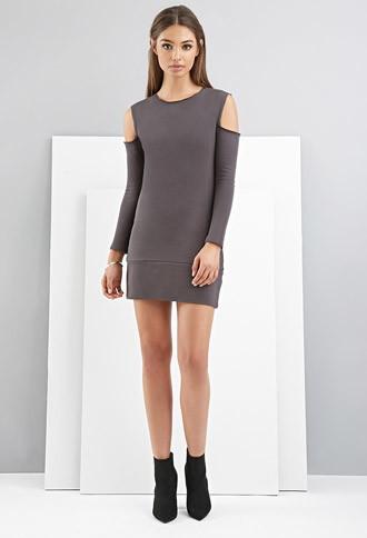 Forever21 Foxiedox Open-shoulder Dress