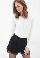 Forever21 Pleated Woven Top