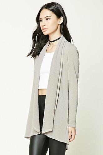 Forever21 Brushed Shawl Collar Cardigan