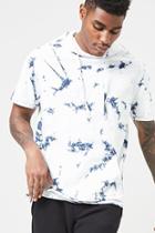 Forever21 Tie-dye Short-sleeve Hoodie
