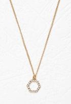 Forever21 Geo Charm Necklace