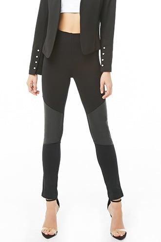 Forever21 Paneled Ankle Pants