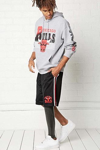 Forever21 Nba Bulls Basketball Shorts