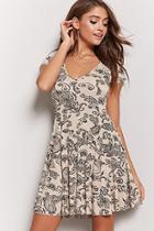 Forever21 Paisley Print Swing Dress