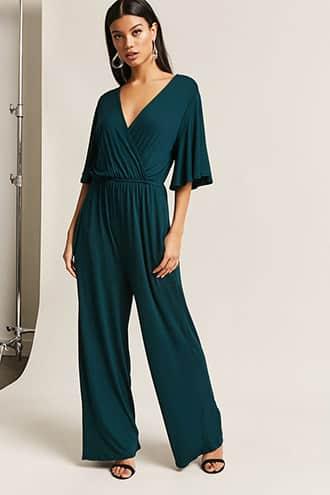 Forever21 Wide Leg Jumpsuit