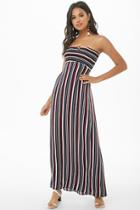 Forever21 Striped Maxi Tube Dress