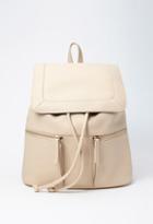 Forever21 Pebbled Faux Leather Backpack