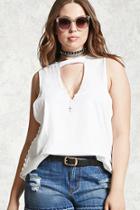 Forever21 Plus Size Choker Neck Tank Top