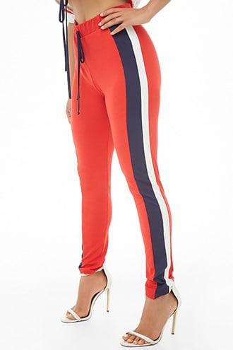 Forever21 Colorblock Knit Pants