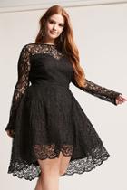 Forever21 Plus Size Crochet Lace Dress