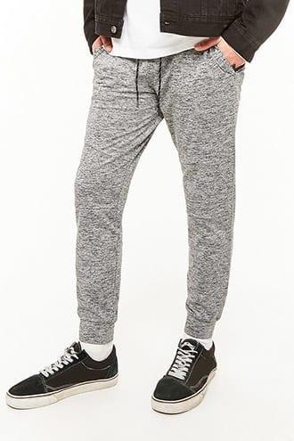 Forever21 Active Space-dye Knit Track Pants