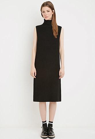 Forever21 Women's  Turtleneck Sweater Dress