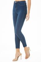Forever21 Mock Pocket Skinny Jeans