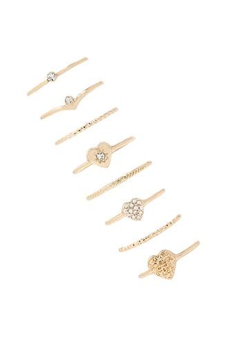 Forever21 Assorted Regular & Midi Rings Set
