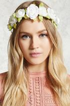 Forever21 Braided Floral Headwrap