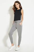 Forever21 Women's  Drawstring Cotton-blend Sweatpants