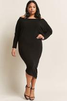 Forever21 Plus Size Batwing Sleeve Dress