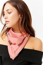 Forever21 Colorblock Square Scarf