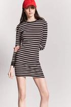 Forever21 Striped Mini Bodycon Dress