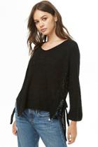 Forever21 High-low Side-tie Sweater