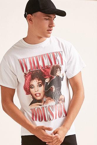 Forever21 Whitney Houston Graphic Tee