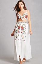 Forever21 Cropped Cami & Maxi Skirt Set