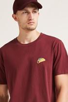 Forever21 Taco Embroidered Tee