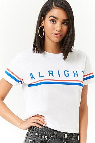 Forever21 Alright Graphic Tee