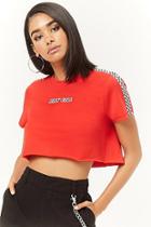 Forever21 Bby Grl Graphic Crop Top