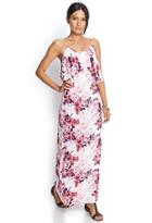 Forever21 Flounced Floral Maxi Dress