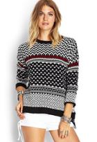 Forever21 Chunky Fair Isle Sweater