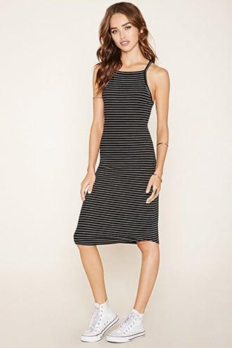 Forever21 Stripe Bodycon Cami Dress