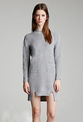 Forever21 Elliatt Two-pocket Sweater Dress
