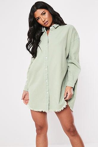 Forever21 Missguided Distressed-hem Shirt